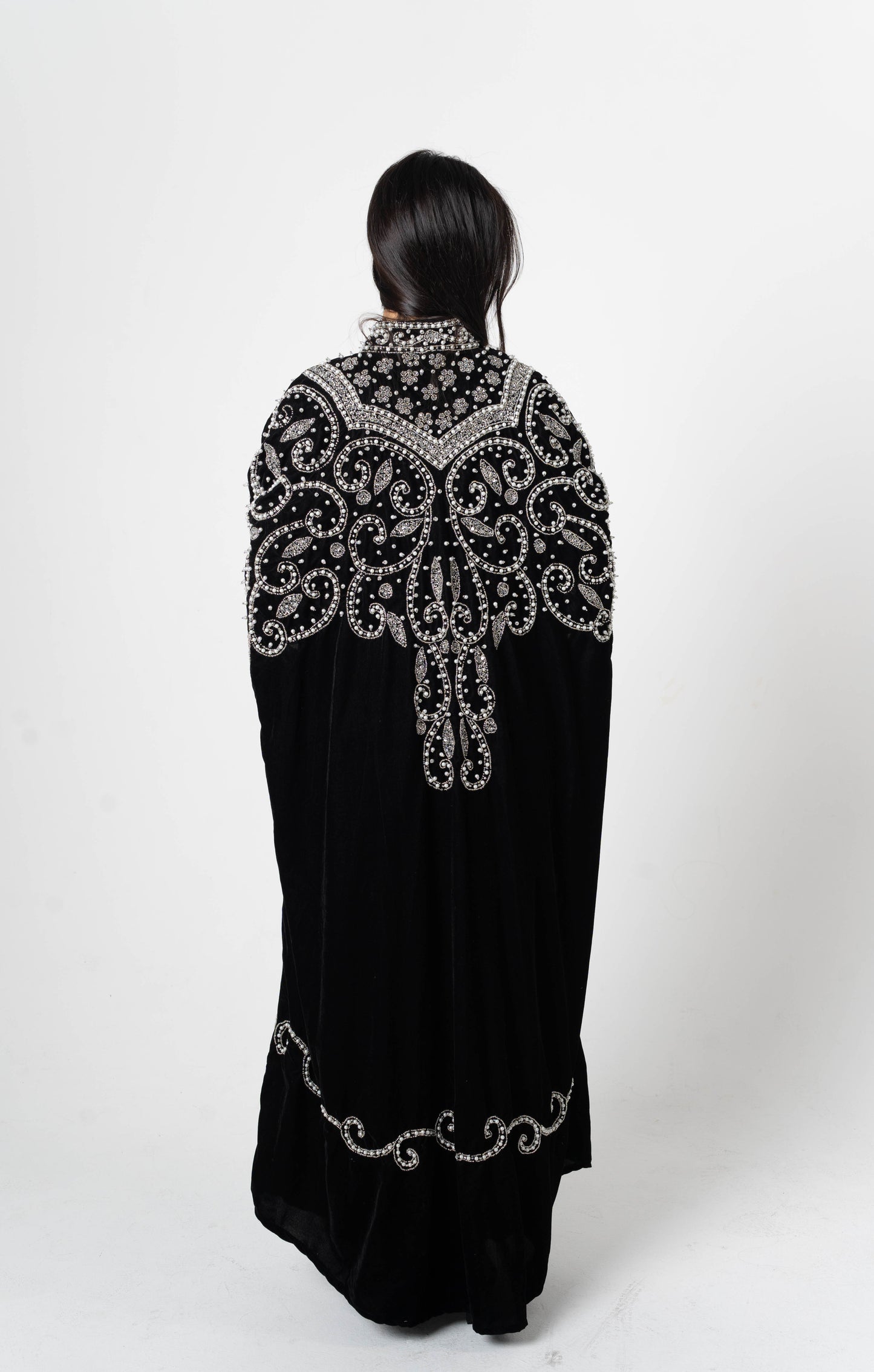 Caftan katifa Argent