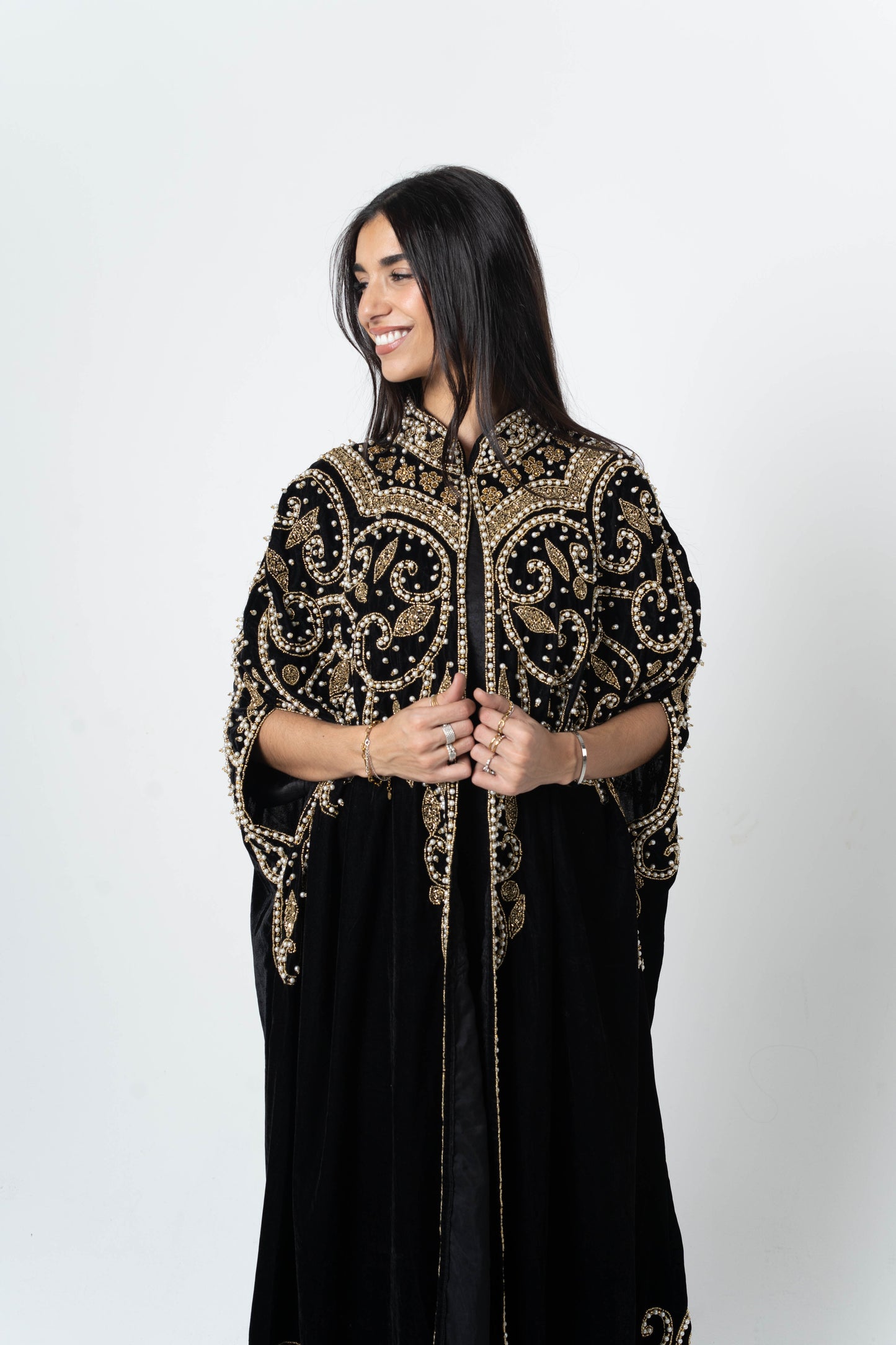 Caftan Katifa Perla Gold