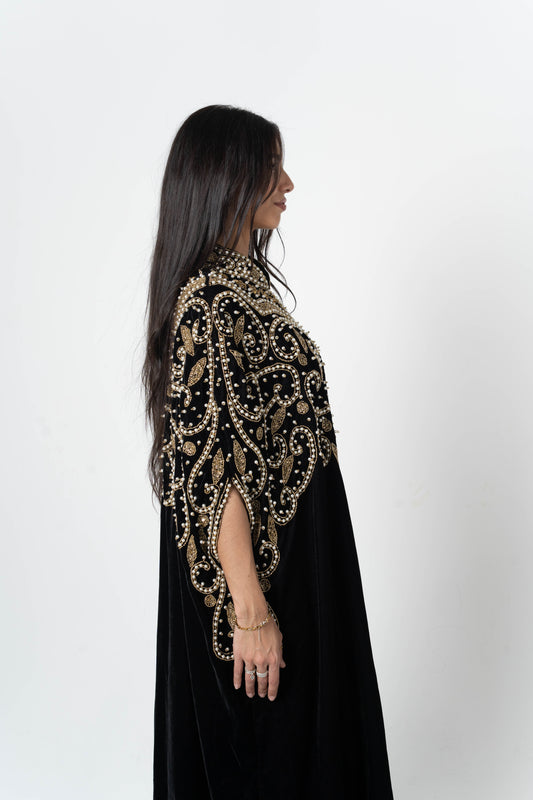 Caftan Katifa Perla Gold