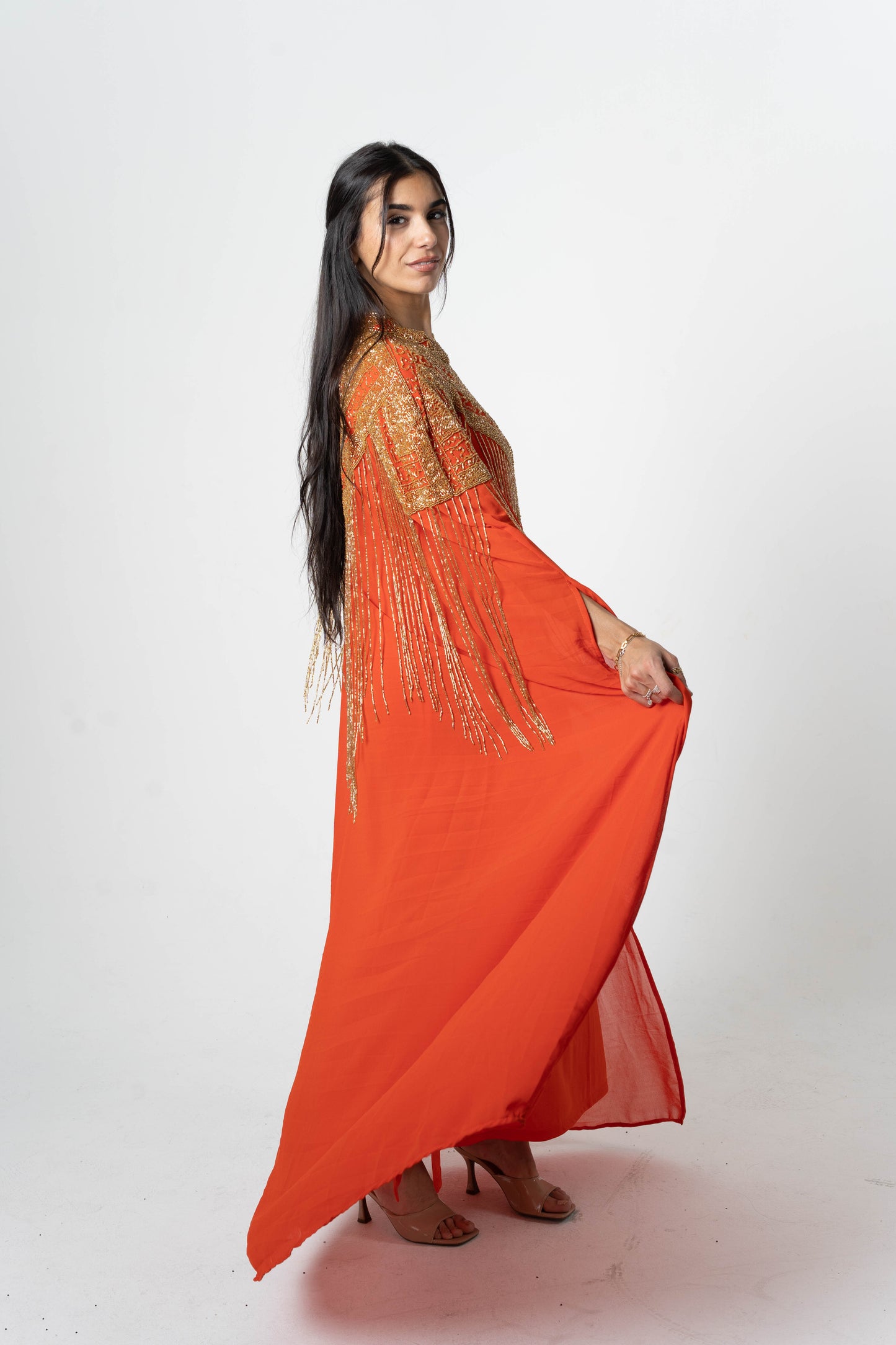 Set Shams orange