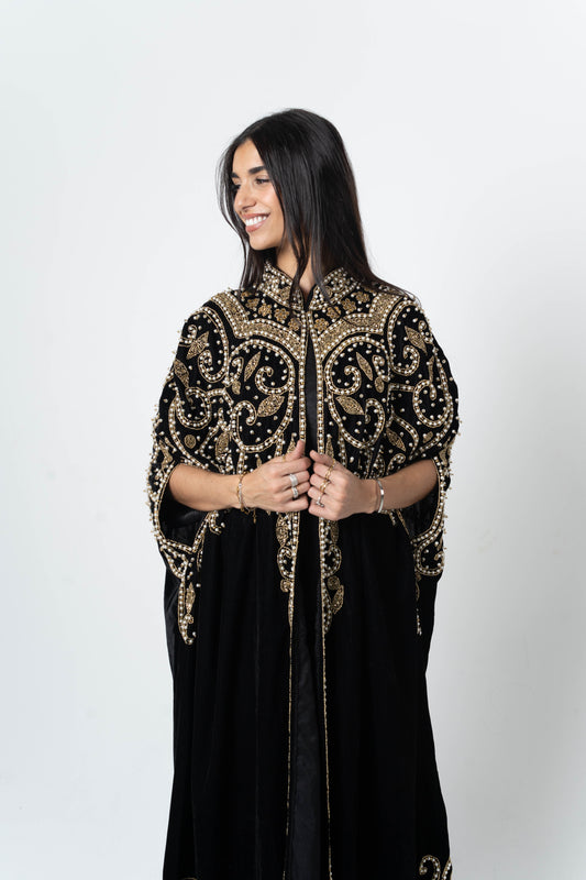 Caftan Katifa Perla Gold
