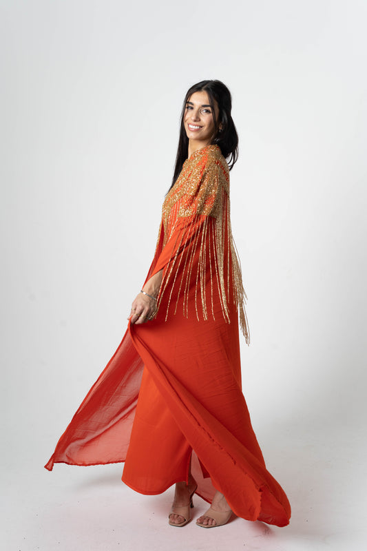 Set Shams orange
